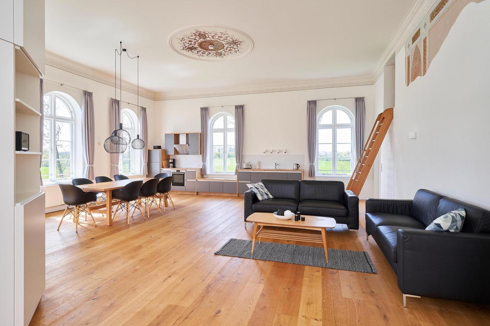 Ferienwohnungen Herrenhaus Gut Oestergaard 스타인베르크 외부 사진