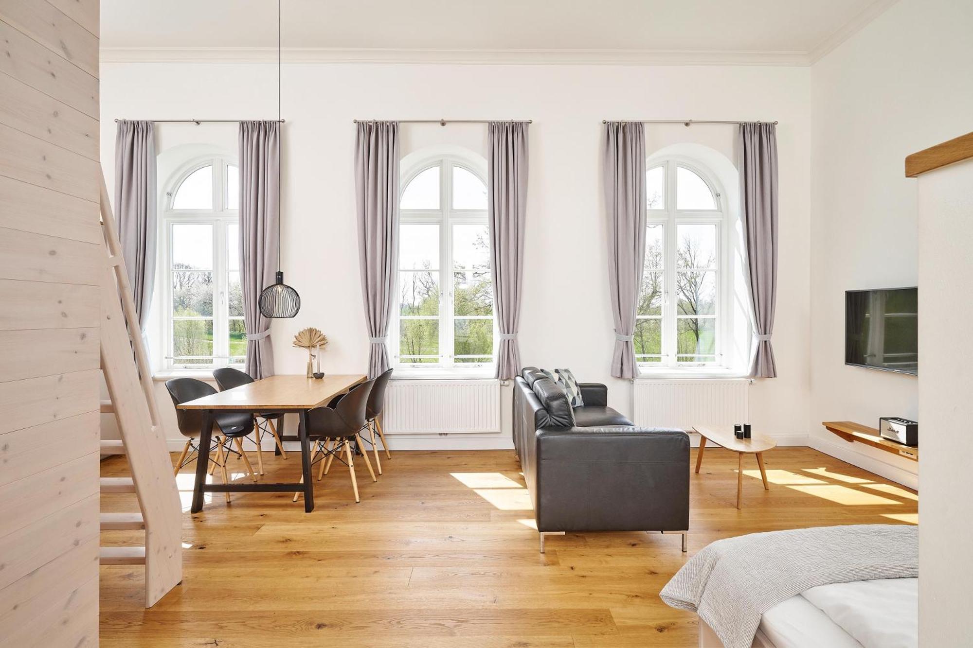 Ferienwohnungen Herrenhaus Gut Oestergaard 스타인베르크 외부 사진